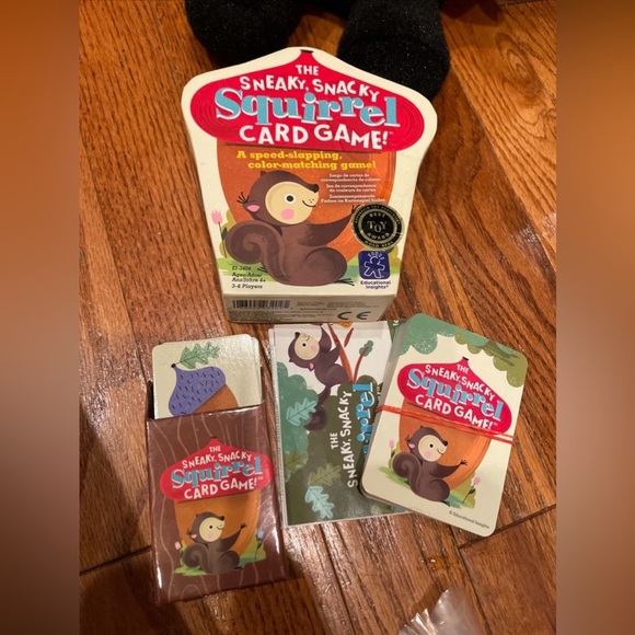 The Sneaky, Snacks Squirrel Card Game - A Speed Slapping, Color-matching Game! - Picture 1 of 7